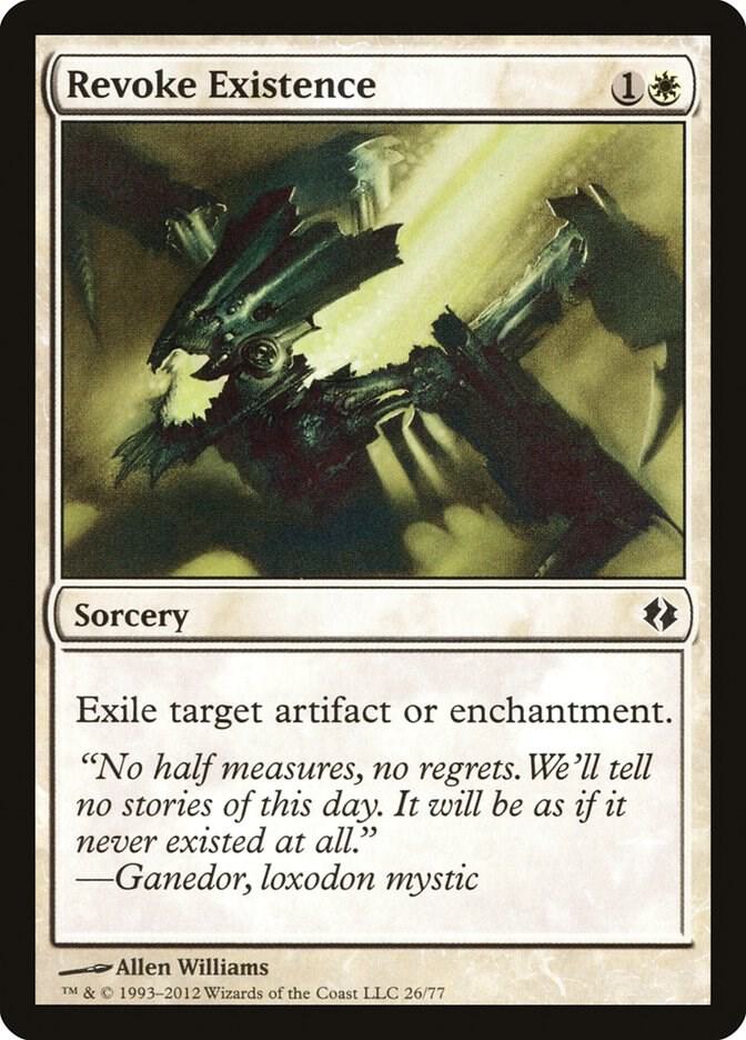 Revoke Existence [Duel Decks: Venser vs. Koth] 26