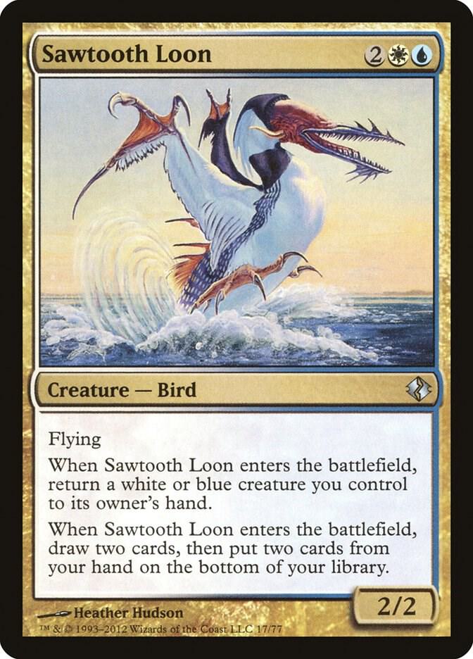 Sawtooth Loon [Duel Decks: Venser vs. Koth] 17