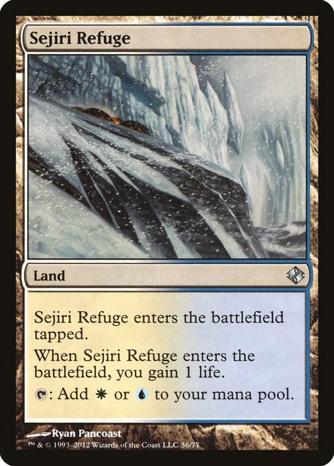 Sejiri Refuge [Duel Decks: Venser vs. Koth] 36