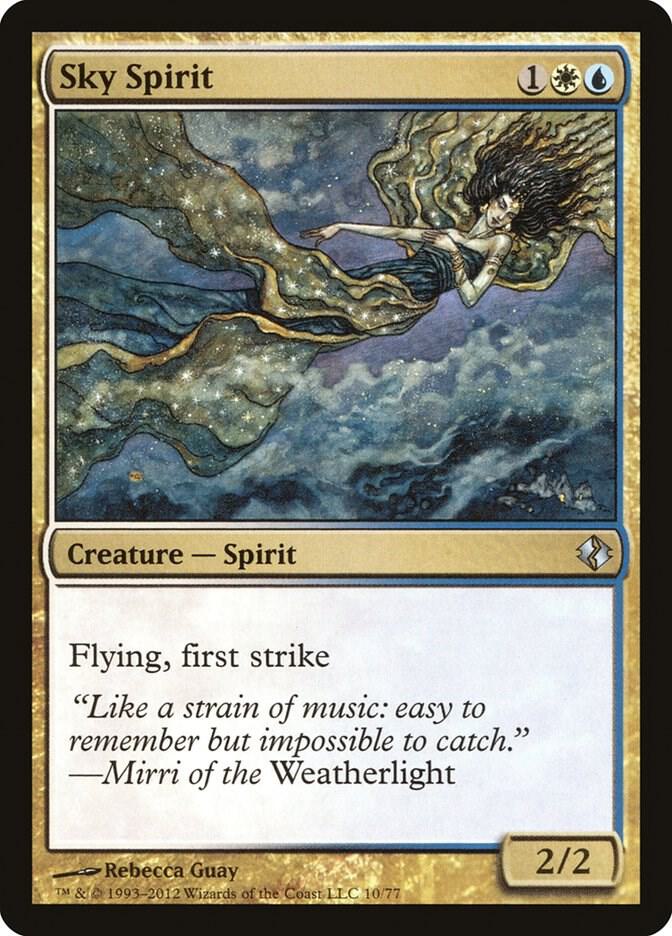 Sky Spirit [Duel Decks: Venser vs. Koth] 10