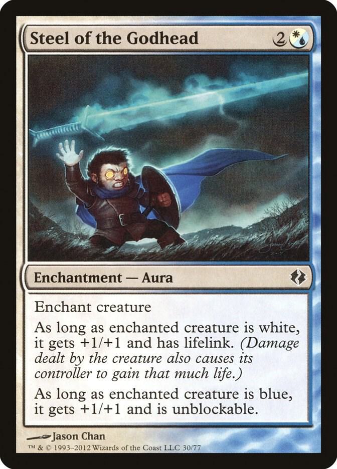 Steel of the Godhead [Duel Decks: Venser vs. Koth] 30