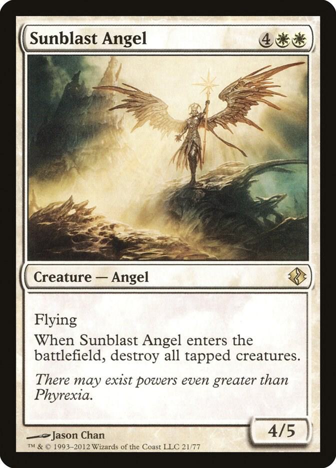 Sunblast Angel [Duel Decks: Venser vs. Koth] 21