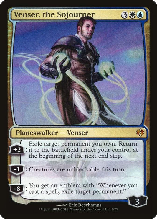 Venser, the Sojourner [Duel Decks: Venser vs. Koth] 1