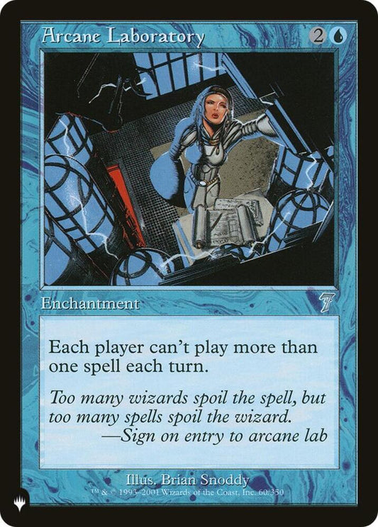 Arcane Laboratory [The List Reprints] 60/350