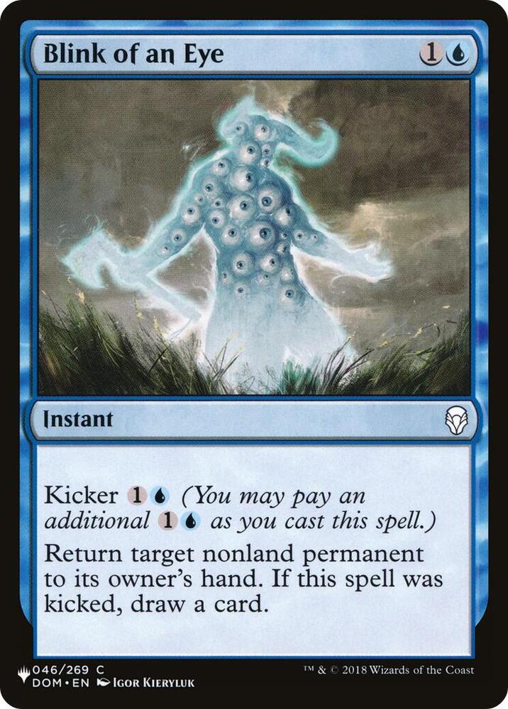 Blink of an Eye [The List Reprints] 046/269