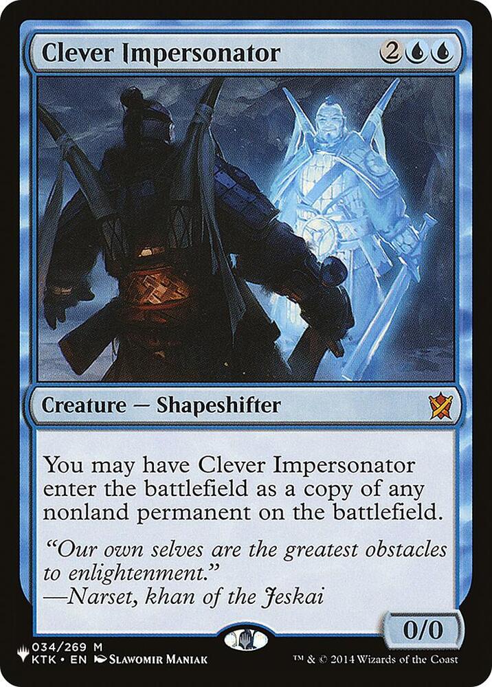 Clever Impersonator [The List Reprints] 034/269