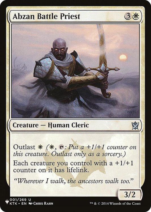 Abzan Battle Priest [The List Reprints] 001/269