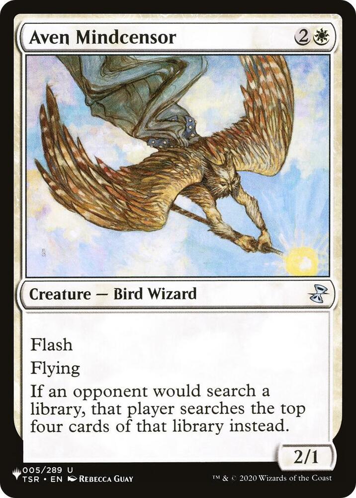 Aven Mindcensor [The List Reprints] 005/289