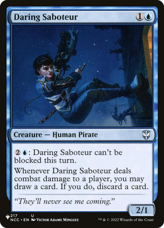 Daring Saboteur [The List Reprints] 217/093