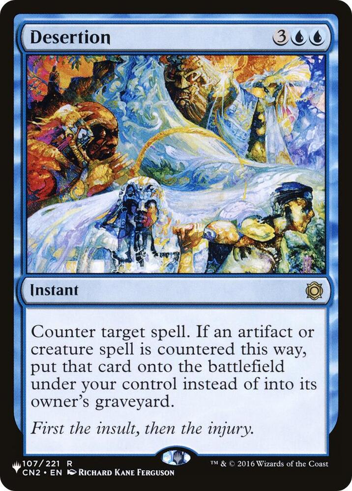 Desertion [The List Reprints] 107/221