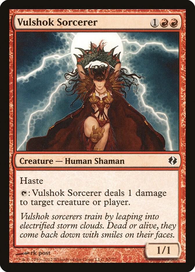 Vulshok Sorcerer [Duel Decks: Venser vs. Koth] 50