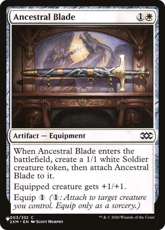 Ancestral Blade [The List Reprints] 003/332