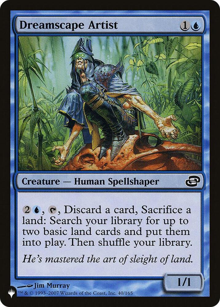 Dreamscape Artist [The List Reprints] 40/165