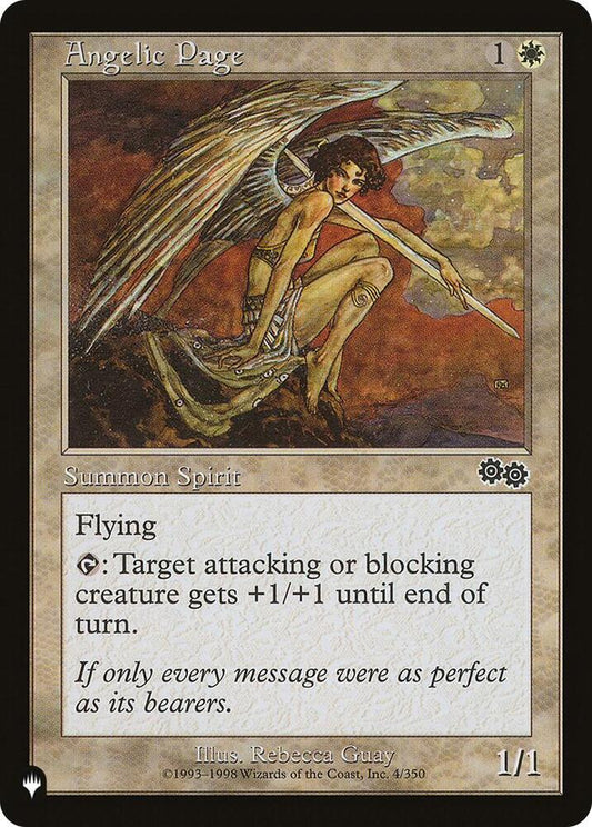 Angelic Page [The List Reprints] 4/350