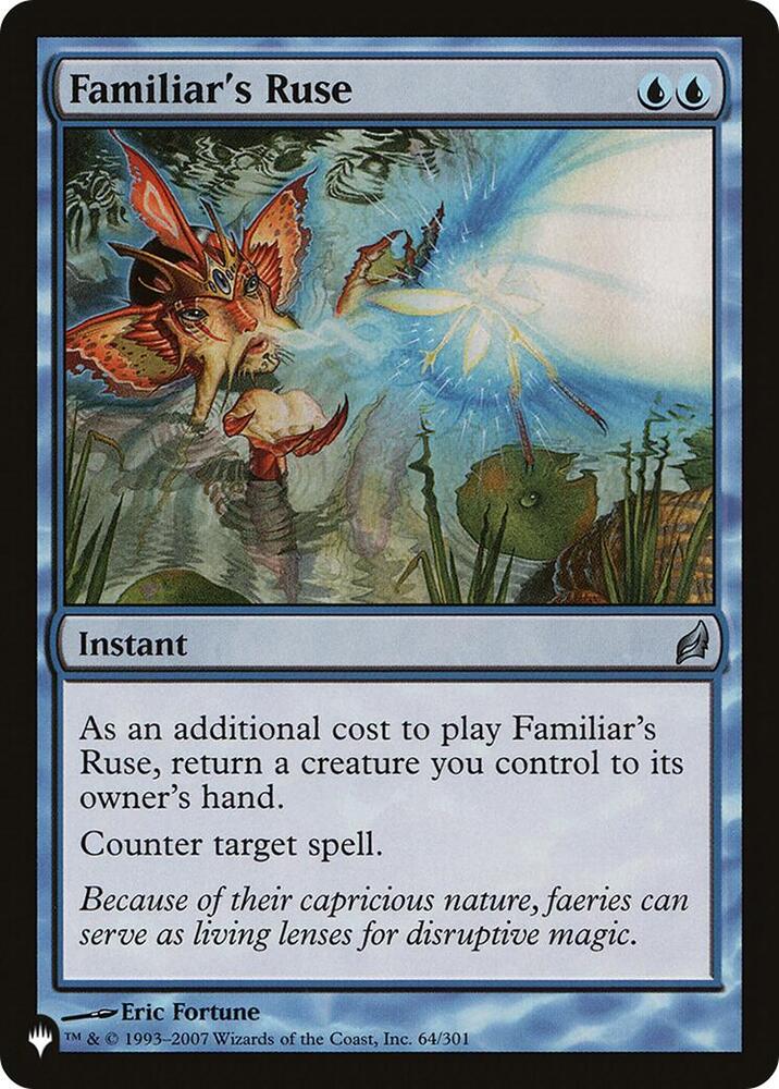 Familiar's Ruse [The List Reprints] 64/301