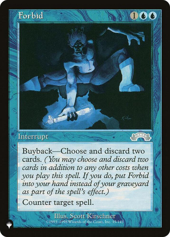 Forbid [The List Reprints] 35/143