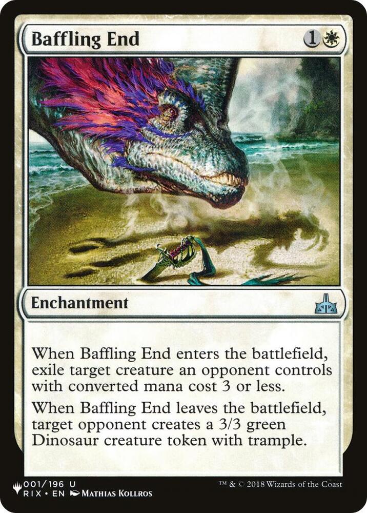 Baffling End [The List Reprints] 001/196
