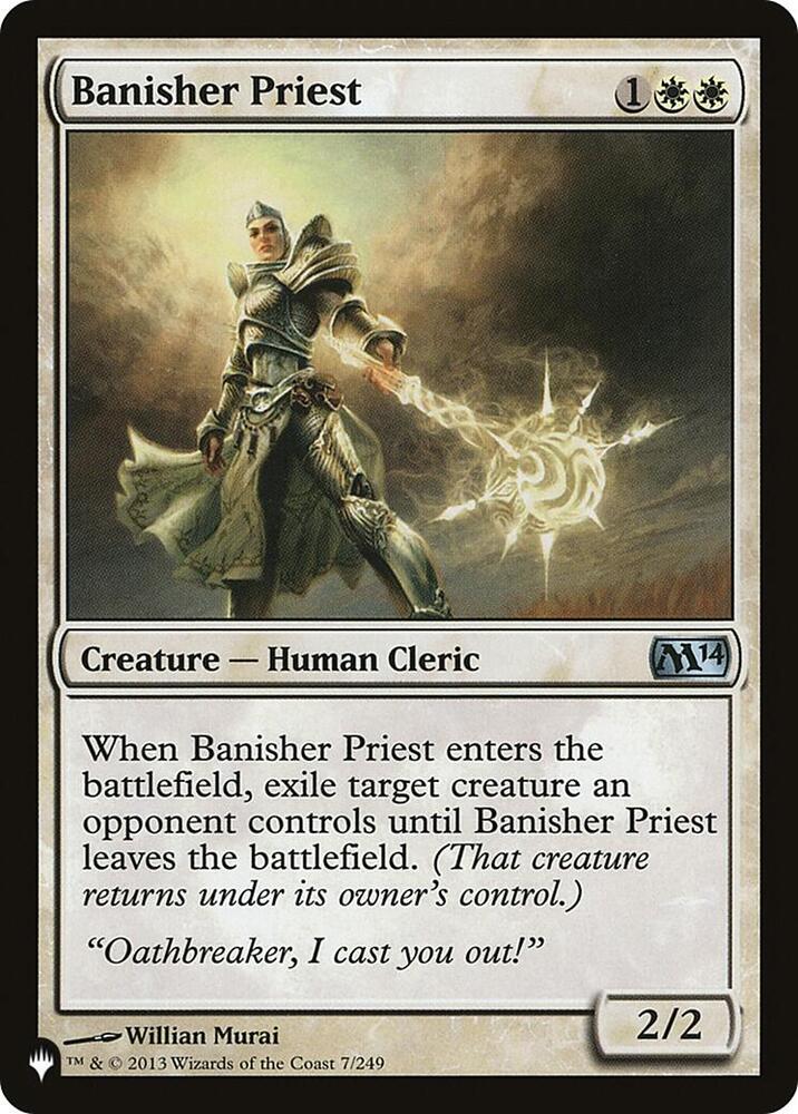 Banisher Priest [The List Reprints] 7/249