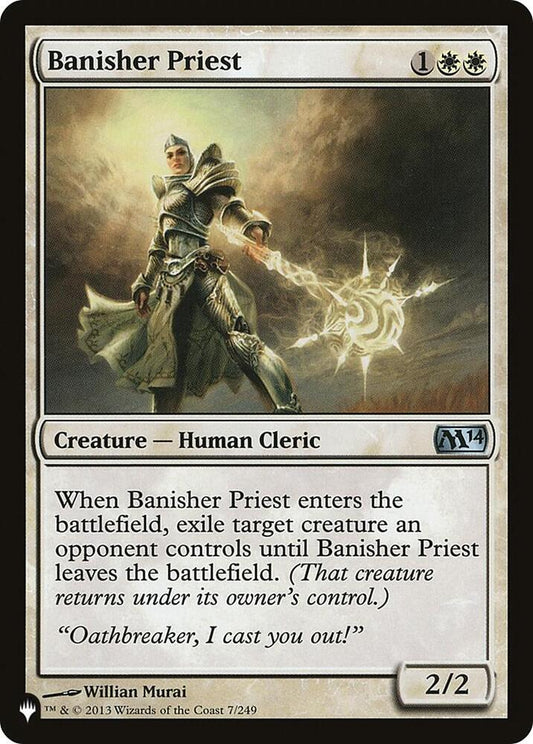 Banisher Priest [The List Reprints] 7/249