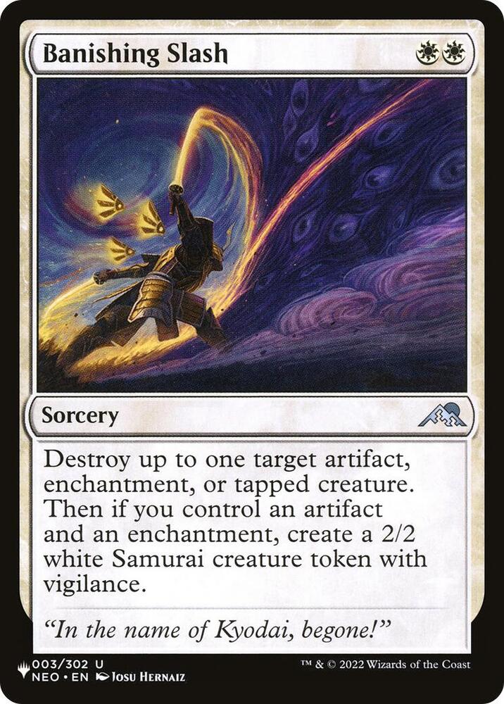 Banishing Slash [The List Reprints] 003/302