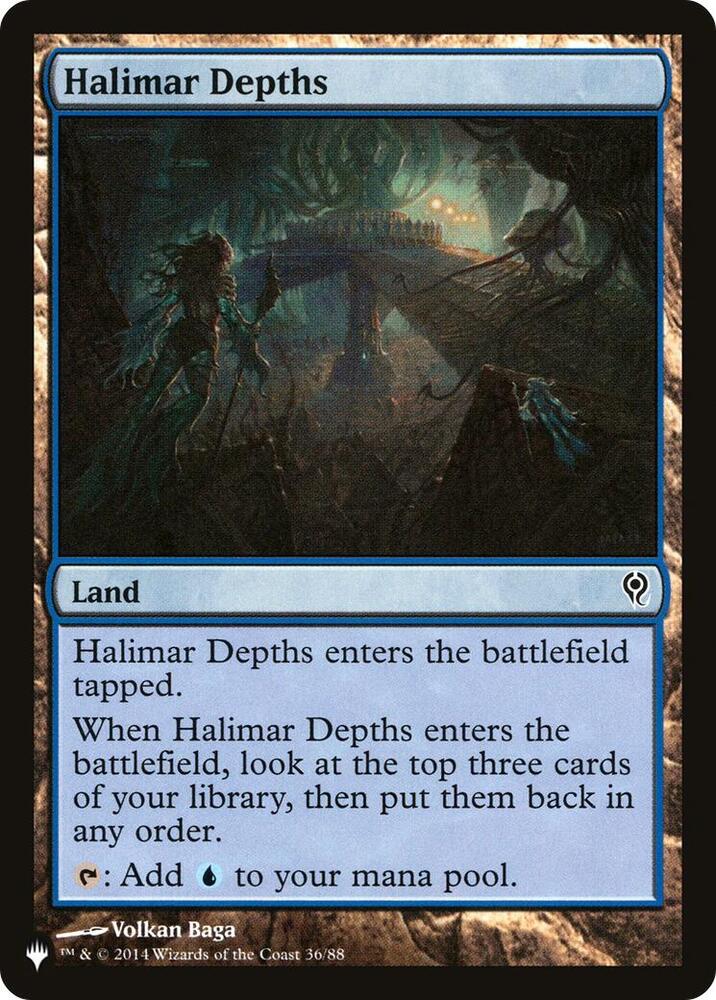 Halimar Depths [The List Reprints] 36/88