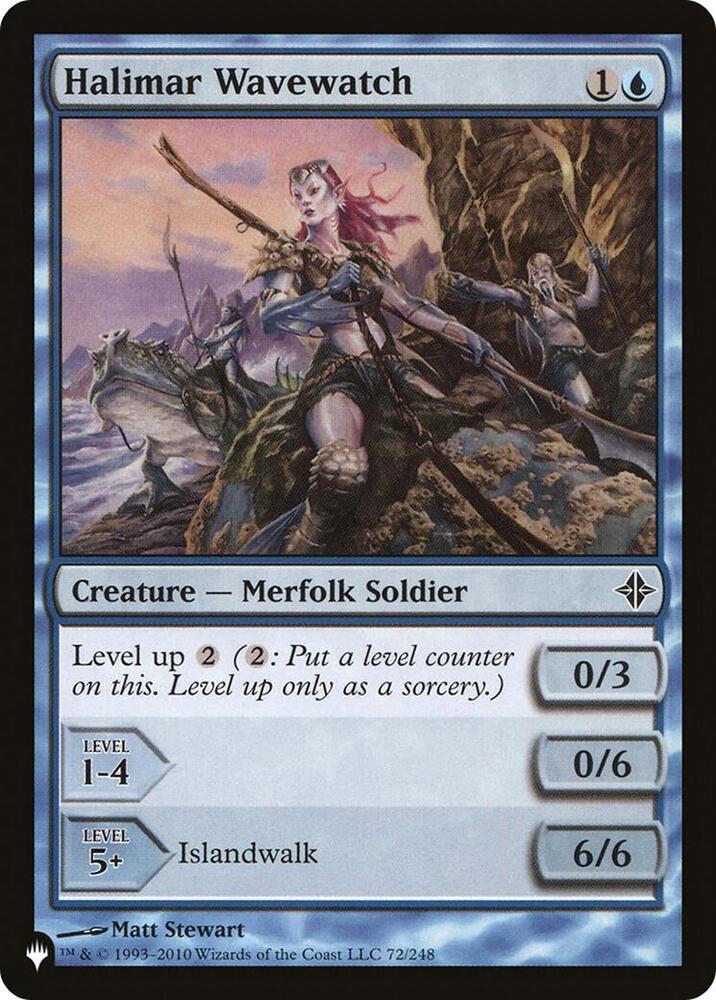 Halimar Wavewatch [The List Reprints] 72/248
