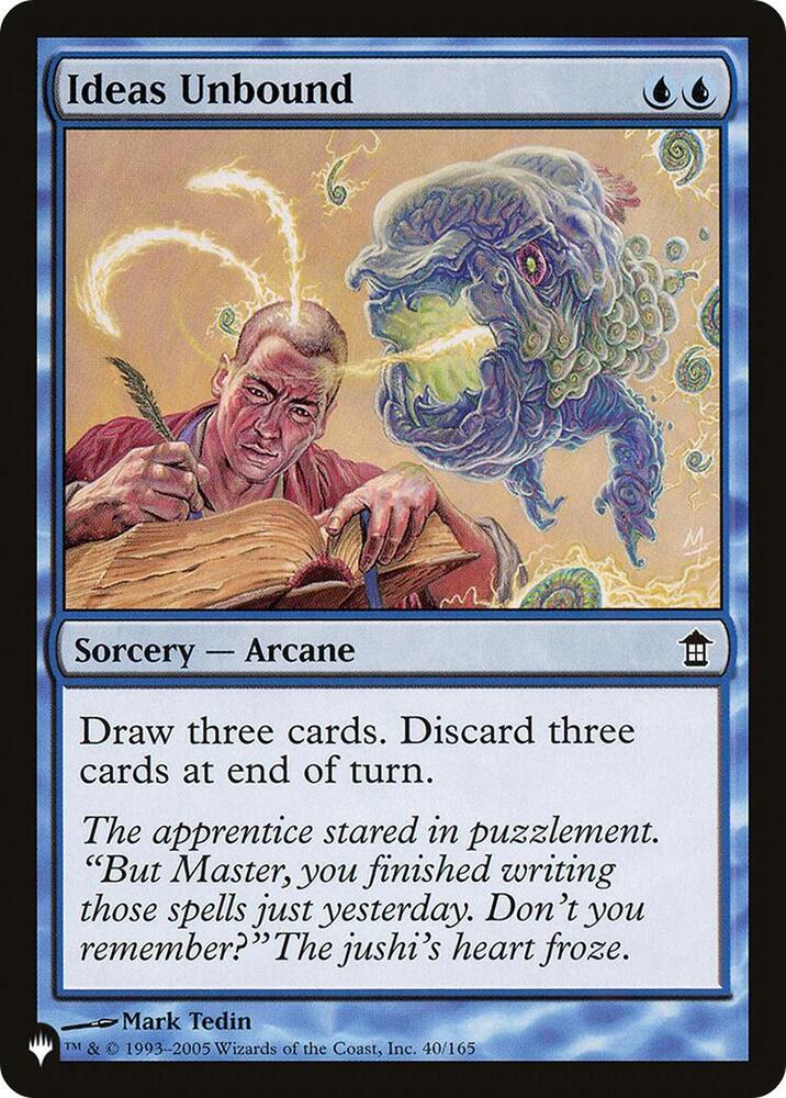 Ideas Unbound [The List Reprints] 40/165