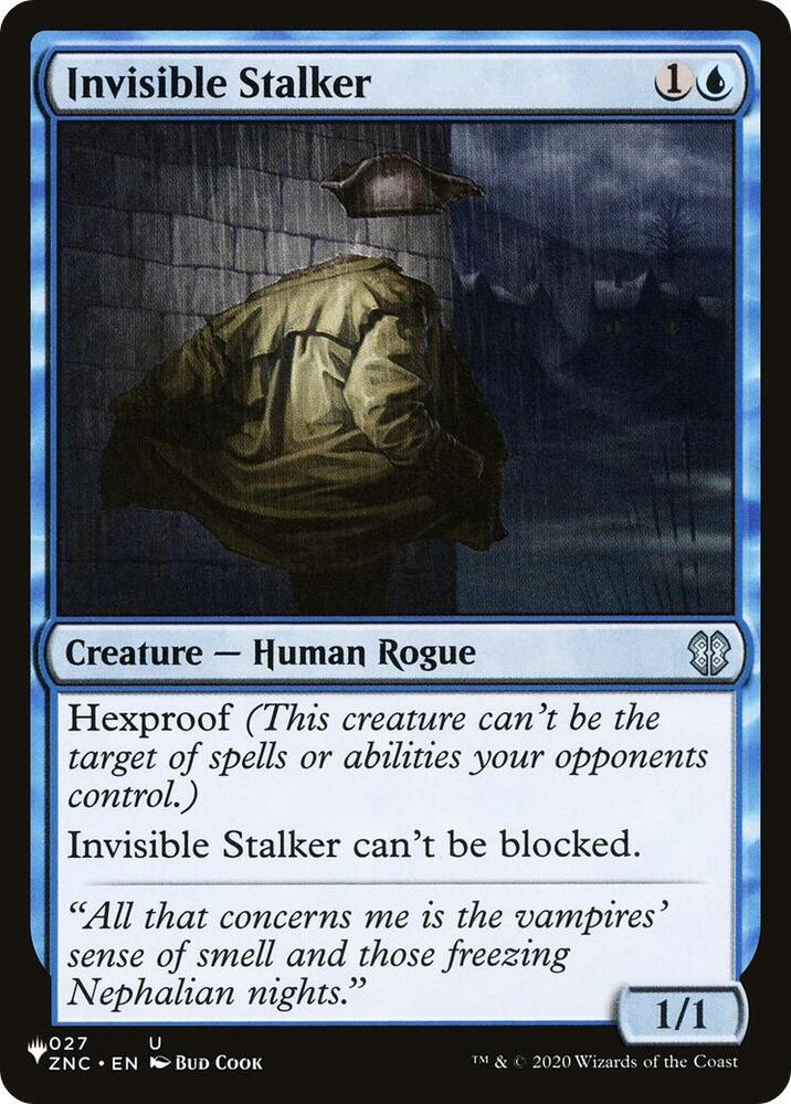 Invisible Stalker (ZNC) [The List Reprints] 027