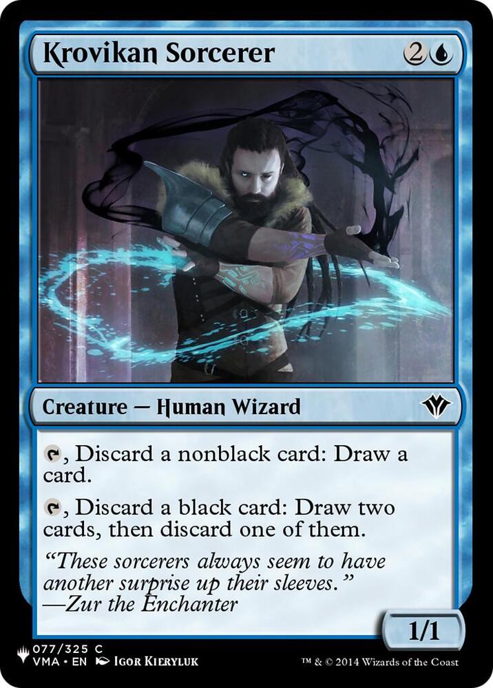 Krovikan Sorcerer [The List Reprints] 077/325