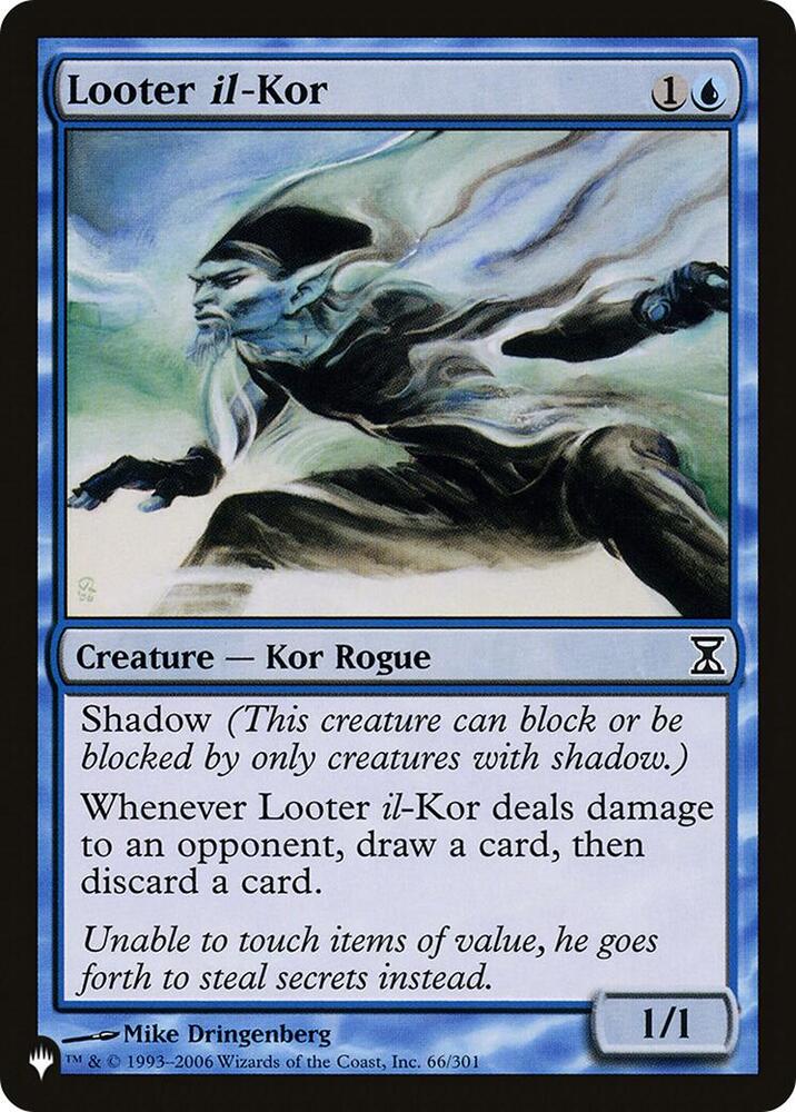 Looter il-Kor [The List Reprints] 66/301