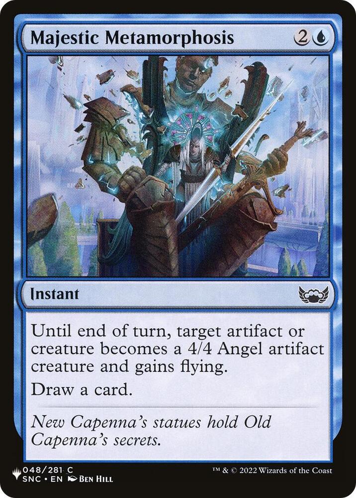 Majestic Metamorphosis [The List Reprints] 048/281