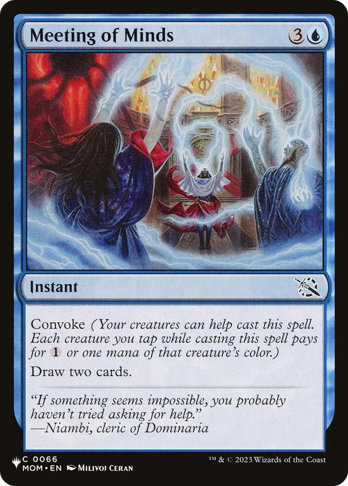 Meeting of Minds [The List Reprints] 0066