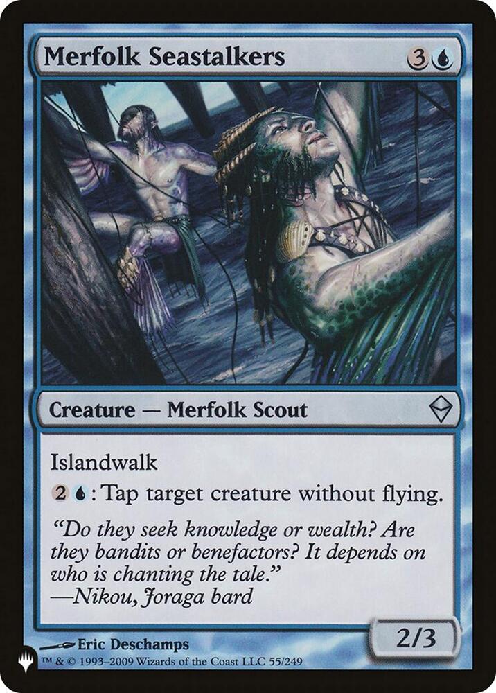 Merfolk Seastalkers [The List Reprints] 55/249