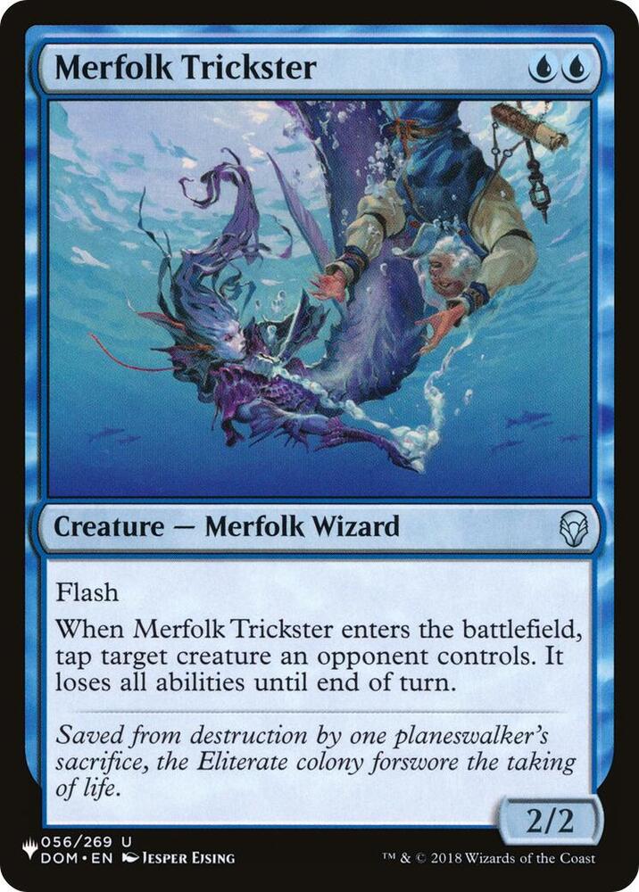Merfolk Trickster [The List Reprints] 056/269