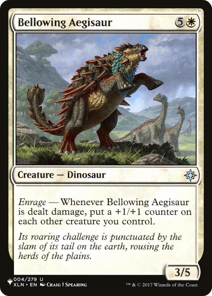Bellowing Aegisaur [The List Reprints] 004/279