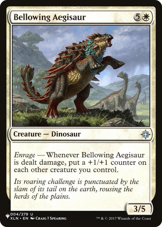 Bellowing Aegisaur [The List Reprints] 004/279