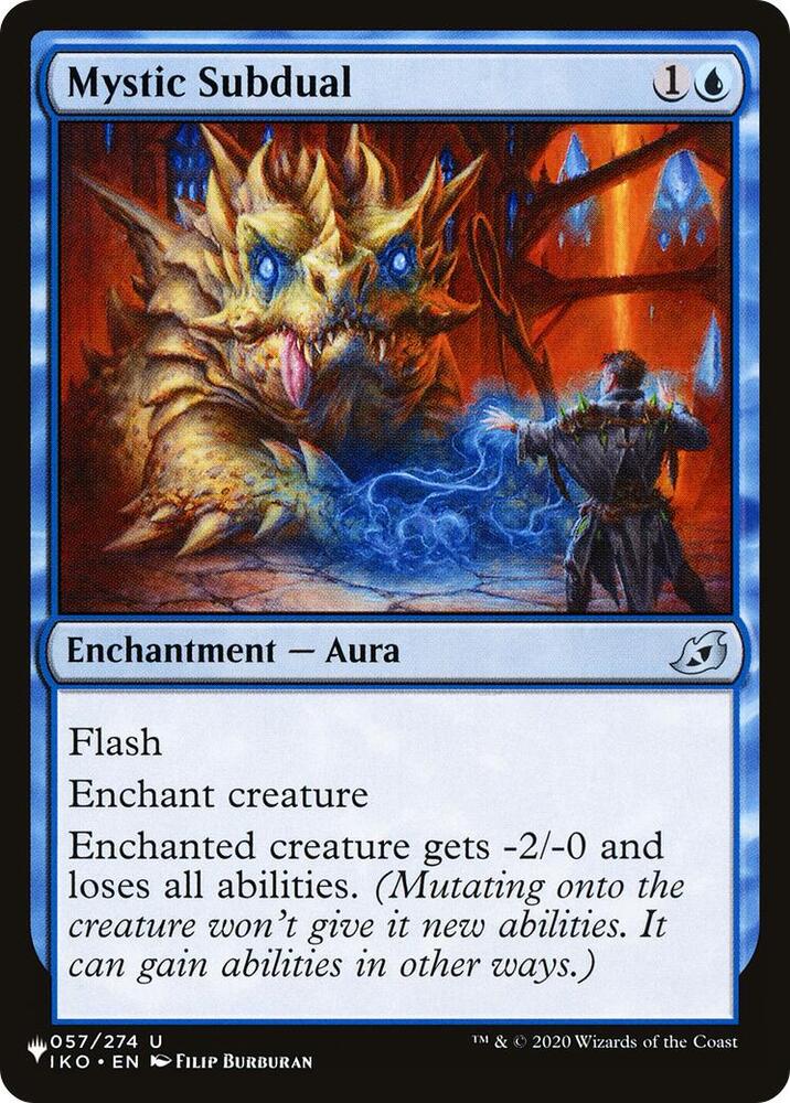 Mystic Subdual [The List Reprints] 057/274