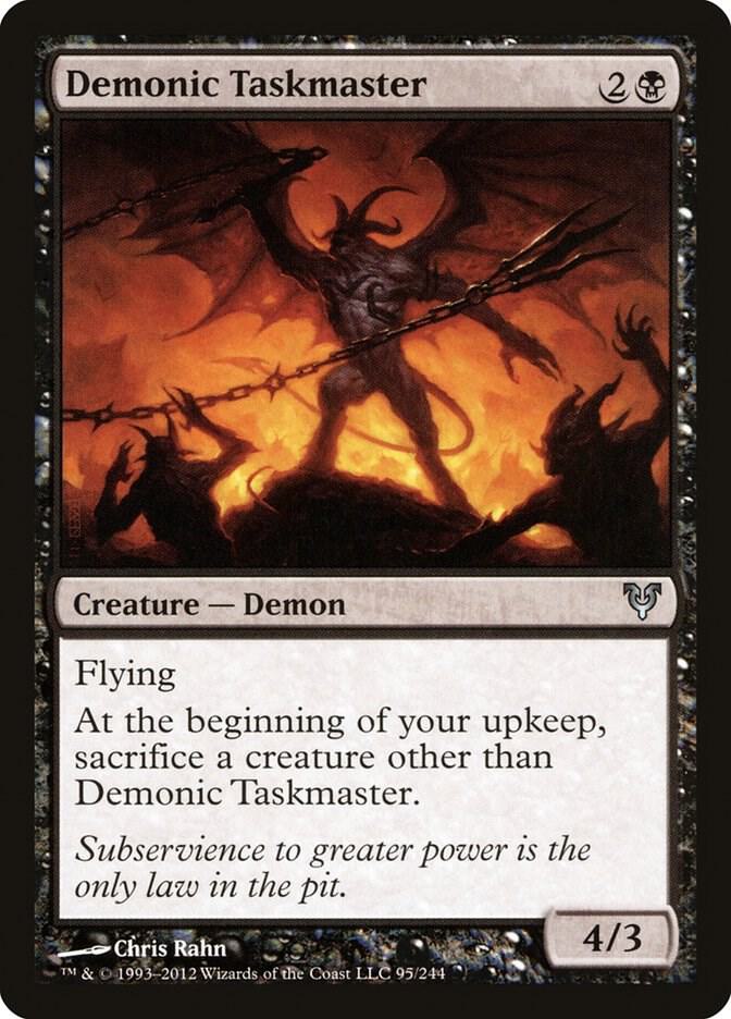 Demonic Taskmaster [Avacyn Restored] 95