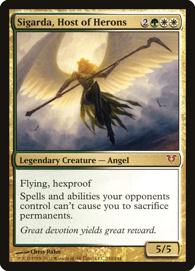 Sigarda, Host of Herons [Avacyn Restored] 210