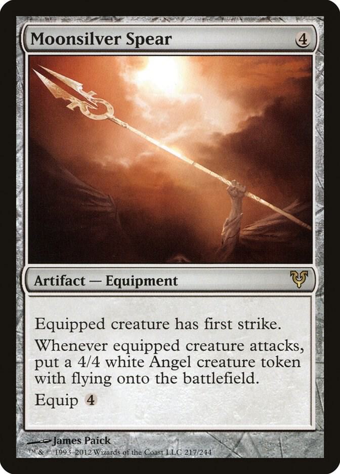 Moonsilver Spear [Avacyn Restored] 217