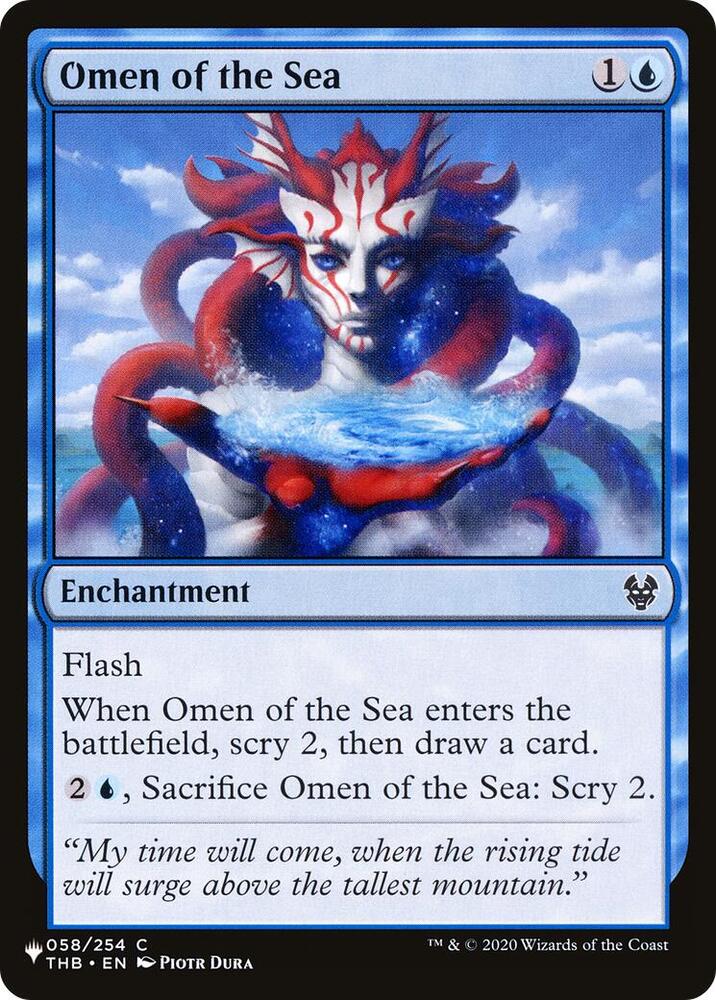 Omen of the Sea [The List Reprints] 058/254