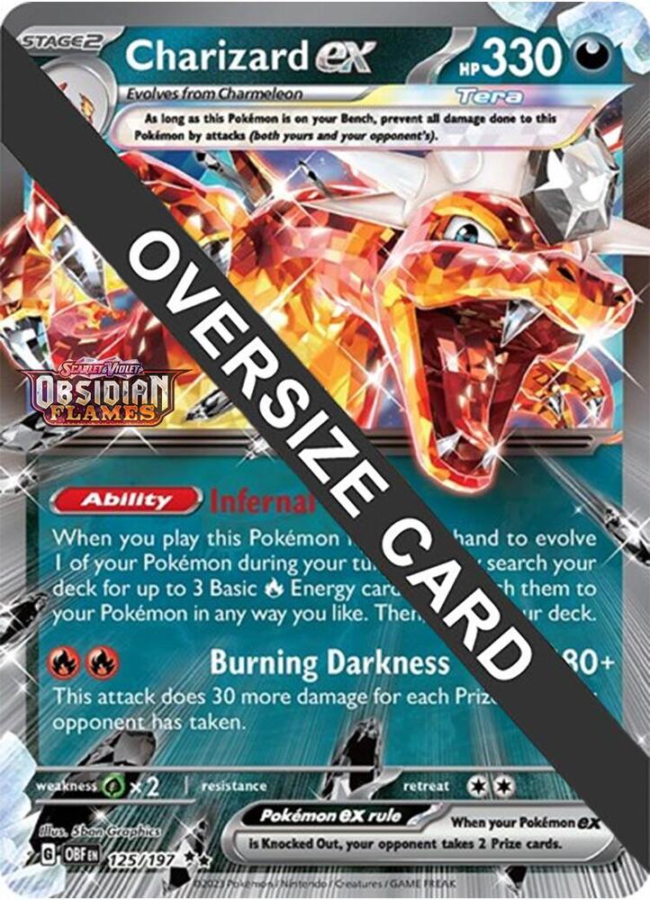 Charizard ex - 125/197 [Jumbo Cards] 125/197