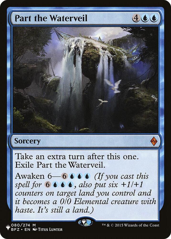 Part the Waterveil [The List Reprints] 080/274