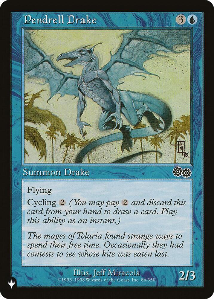 Pendrell Drake [The List Reprints] 86/350