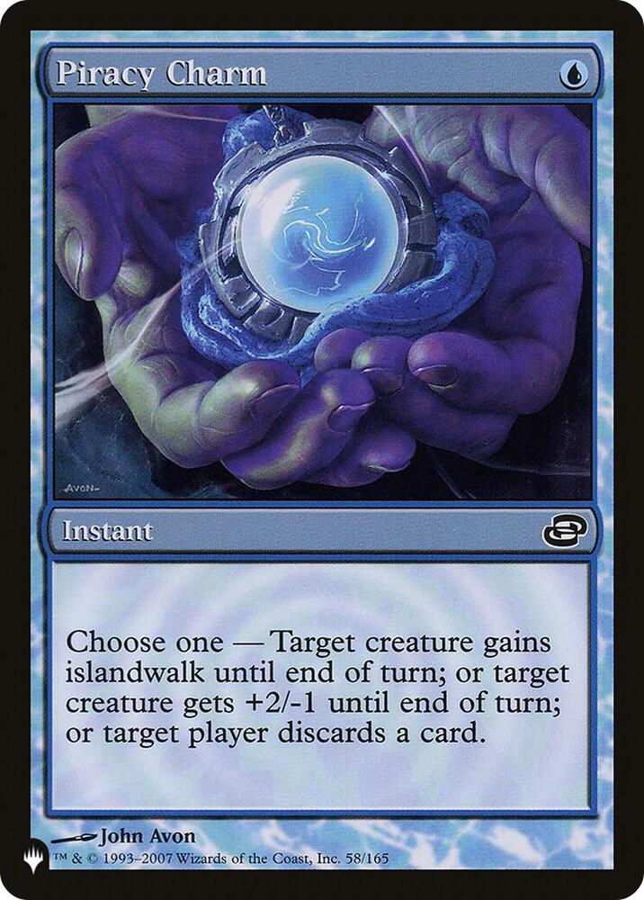 Piracy Charm [The List Reprints] 58/165