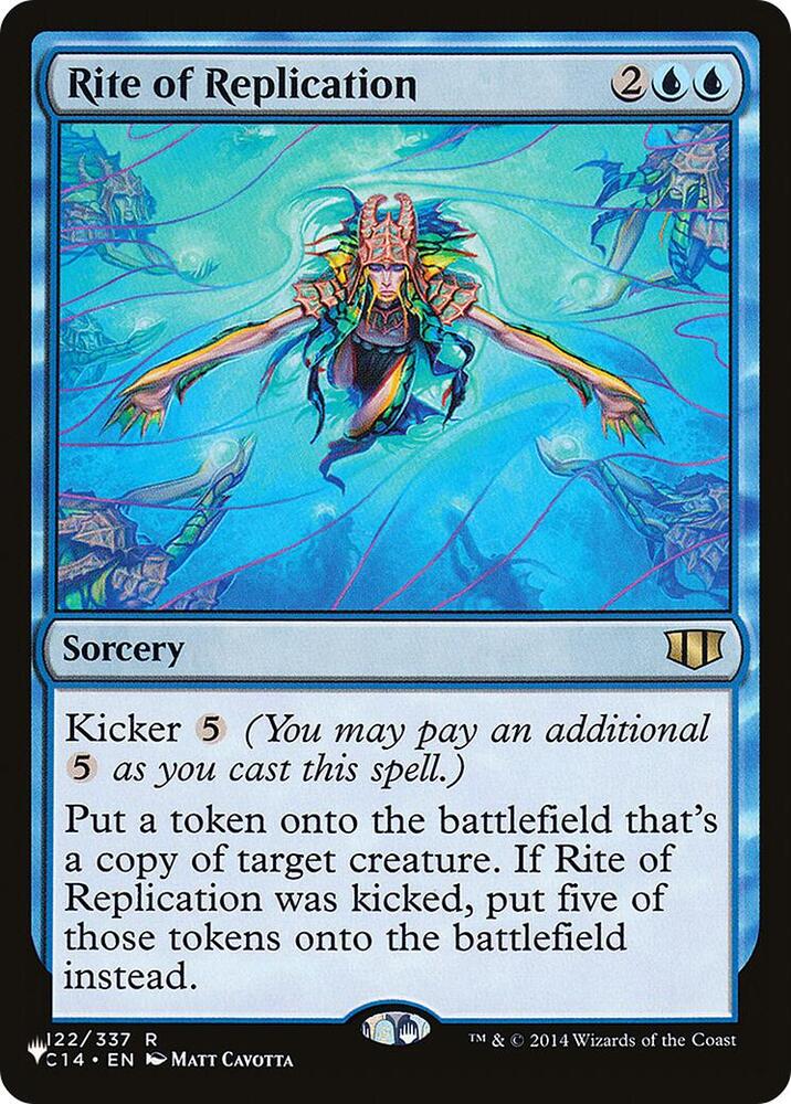 Rite of Replication (C14) [The List Reprints] 122/337
