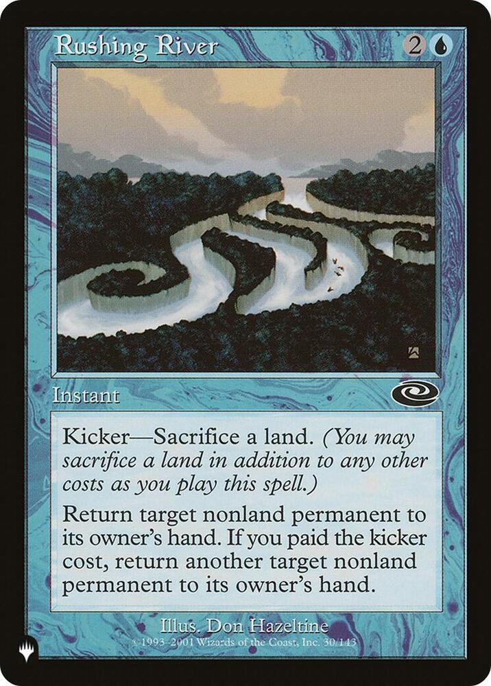 Rushing River [The List Reprints] 30/143