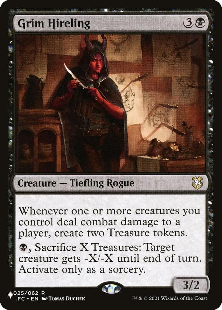Grim Hireling [The List Reprints] 025/062