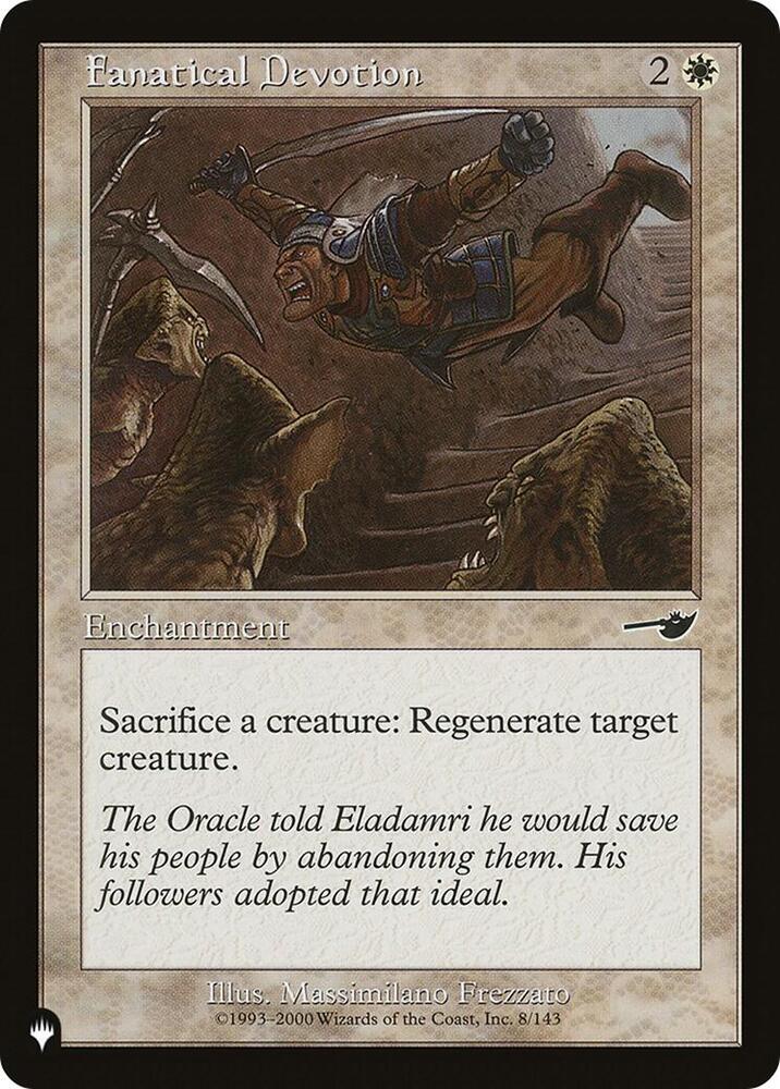 Fanatical Devotion [The List Reprints] 8/143