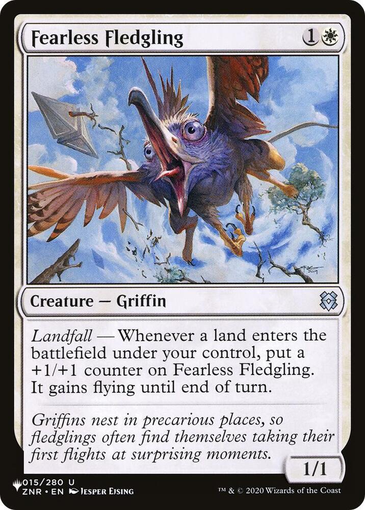 Fearless Fledgling [The List Reprints] 015/280